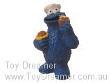 Sesame Street Bullyland: Cookie Monster Eating Cookie