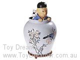 Tintin : Tintin and Snowy in Vase
