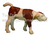 Brown & White Calf, standing