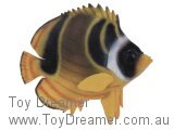 Raccoon Butterfly Fish (New with Tag!)