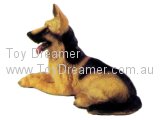 German Shepherd Lying