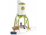 Feed Silo with Animals