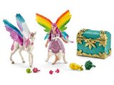 Rainbow Elf Lis with Pegasus Foal