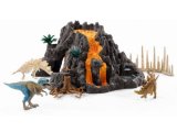 Giant Volcano with T-Rex Playset