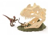 Large Skull Trap with Velociraptor Set