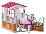 Horse Stall with Luistano Mare
