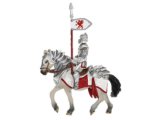 Griffon Knight Red on Horse with Lance