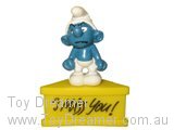 Grouchy Smurf - I Miss You - Yellow Base