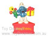 Gift Smurf - Happy Birthday