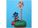 Pen Holder: Cowboy Smurf