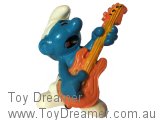 Rock N Roll Smurf - Orange Guitar