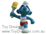 Olympic Torchbearer Smurf - Telethon