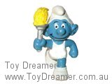 Olympic Torchbearer Smurf (All white)