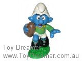 South African Rugby Smurf - Green Shirt with Yellow Trim