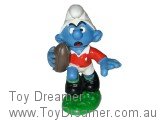 British Lions Rugby Smurf - Red Shirt & Green Socks