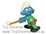 Field Hockey Smurf - Green Shirt