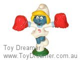 Cheerleader Smurfette - Red 'S'