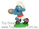 Australian Rules Football Smurf - Red Shirt