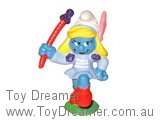 Majorette Smurfette - Blue