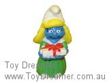 Christmas Smurfette with Gown