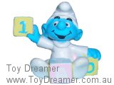Baby Smurf with Painted Blocks - 1/A/O