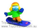 Snowboarder Smurfette