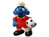 2014 World Cup - Soccer Smurf - Belgium (Red Uniform)