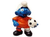 2014 World Cup - Soccer Smurf - Netherlands (Orange Uniform)