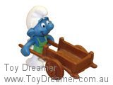 Gardener with Cart Super Smurf