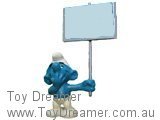 Signboard Smurf (Boxed)