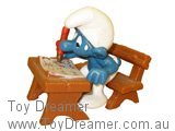School Desk Smurf (Boxed)