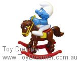 Smurf on Rocking Horse (Boxed)