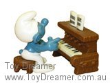 Piano Player Super Smurf (Light Brown - Boxed)