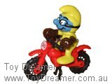 Motorcross Smurf (Boxed)