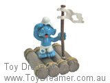 River Raft Smurf (Boxed)