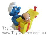 Jokey Smurf with Gargamel Head in Box