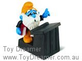 Granpa Smurf at Lectern (New in Bag)