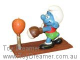 Boxer Smurf - Brown Board (Not Boxed)