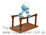 Bars Gymnast Smurf (Boxed)